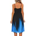 thumbnail image 4 of Vestido de verano sin mangas con cuello en V y estampado informal elegante para mujer OAVQHLG3B Store lin121212, 4 of 5