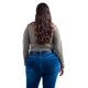 thumbnail image 4 of Body escote cuadrado Roman Fashion /Tallas Extras, 008 (Verde militar) verde 38, 4 of 6