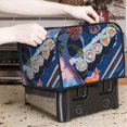thumbnail image 7 of Xecao Colorful Sushi Food Art Print 4 Slice Toaster Cover with Pockets, Small Appliance Cover, Dust and Fingerprint Protection, Machine Washable, 7 of 7