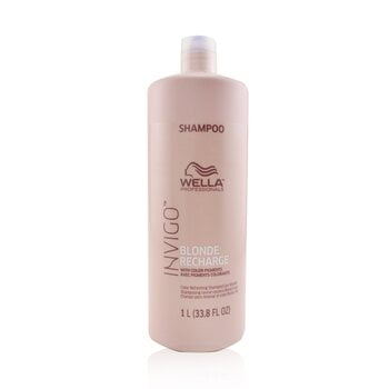 Wella Invigo Blonde Recharge Shampoo - 33.8oz