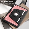thumbnail image 6 of FJLBDE Case for iPad 9th 8th 7th Gen 10.2 inch 2021 2020 2019, 360 Rotating Stand iPad Protective Case Cover with Auto Wake/Sleep, Pink, 6 of 7