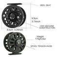 thumbnail image 4 of Hearth & Gear Reel With Superior Drag System For Smooth And Performance On Freshwater And Saltwater Angling Adventures Bulk Weight with Hook Mens Gear Bow Setup Deep Six Diver Cutting Board Portable, 4 of 7
