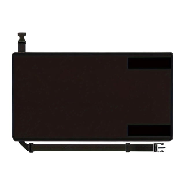 Reposapiés extensor de asiento de avión Yuyangstore Hamaca Cama de avión portátil para niños Negro