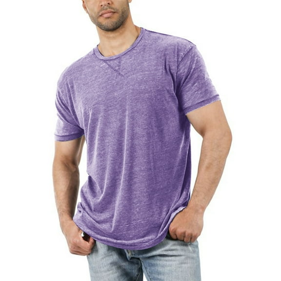 Men's Short Sleeve Basic T-Shirts Casual Crew Neck Summer Tops