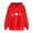 (Type 5)Red, variant on Otvok Women Hoodie Sweatshirt Heart Print Pullover Long Sleeve Drawstring Pocket Casual Daily Wear Top