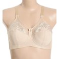 thumbnail image 3 of Women's Elila 1301 Embroidered Microfiber Soft-cup Bra (Nude 38C), 3 of 4