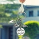 thumbnail image 5 of Llaveros para mujer, llavero de billetera, llavero de auto, llavero lindo con frase "DO What You Flower Spade DIY Creative Gardener Keychain Dish Towel", 5 of 5