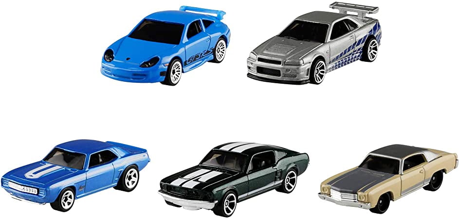 2020 HOT WHEELS FAST AND FURIOUS 5 PACK BRAND NEW NICE CAMARO PLUS MORE HOT!! 