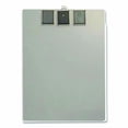 thumbnail image 2 of Officemate Aluminum Magnetic Clipboard, 1.5" Clip Capacity, Holds 8 x 11 Sheets, Gray | Bundle of 2, 2 of 5