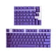 thumbnail image 1 of Juego de teclas PBT 61 64 68 71 82 84 Teclado de diseño Accesorios profesionales Mini teclado mecánico duradero Teclas Juego de teclas personalizadas Púrpura, 1 of 5