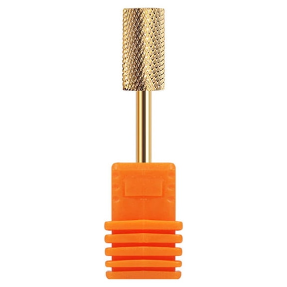 Soidarity Broca pulidora de uñas de acero profesional, vástago de 2,35mm, removedor de piel muerta, brocas de pulido, actualización modificada Juegos de manicura F