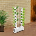 thumbnail image 2 of 56 Planting Holes White Hydroponics Vertical Growing Kit 30 L  Germination Kit, 2 of 14