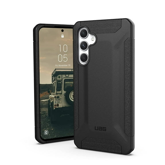 UAG Samsung Galaxy A54 5G Case Scout Black, Premium Rugged Shockproof Military Grade Drop Proof Protective Cover by URBAN ARMOR GEAR