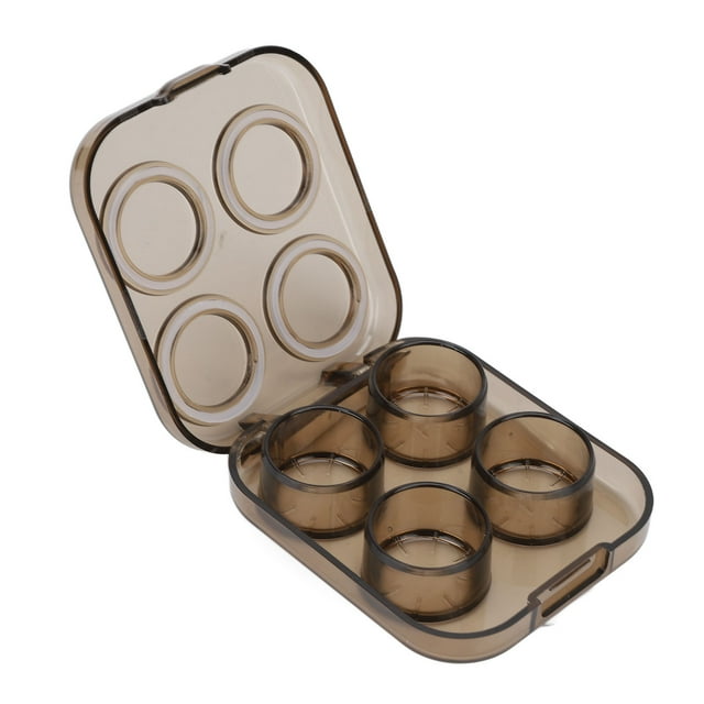 Contact Lenses Container, Hygienic Contact Lens Case Portable Transparent For Office For Girls For Travel ANGGREK AI1410