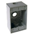 thumbnail image 4 of Bell Outdoor Aluminum Weatherproof Outlet Box - 1 Gang, Gray, 4 of 4