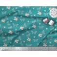 thumbnail image 2 of Soimoi Cotton Voile Fabric Leaves,Floral & Butterfly Printed Craft Fabric by the Yard 56 Inch Wide, 2 of 3