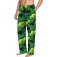 thumbnail image 3 of Mens Pajama Pants - Soft Sleep & Lounge Pants for Men, Tennis Balls Luxury Rings Cuteness Casual PJ Bottoms Pants with Pockets, 3 of 5