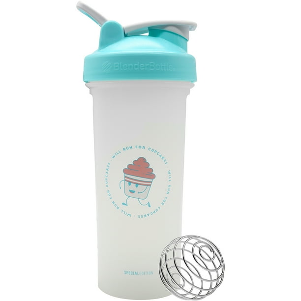 Blender Bottle Foodie Special Edition Classic 28 Oz Shaker Cup Cupcakes Walmart Com Walmart Com