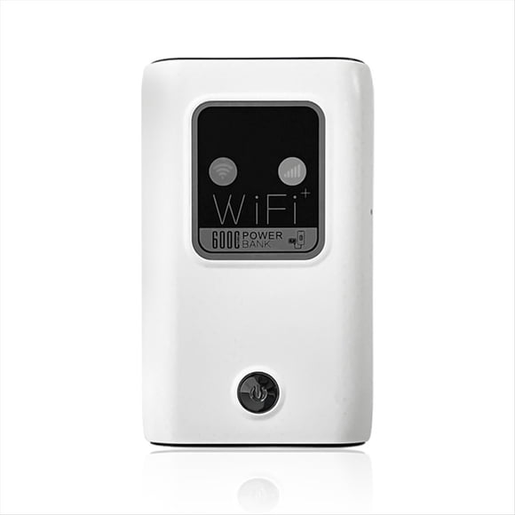 Enrutador LTE 4G, Módem Portátil Inalámbrico Wi-Fi, Minipunto de Acceso para Exteriores, MiFi de Bolsillo de 150 Mbps, Ranura para Tarjeta SIM, Batería Externa de Respaldo.