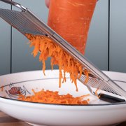 MiHerom Handheld Food Grater Professional Zester Slicing Set with 4 Interchangeable Blades