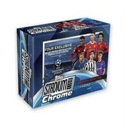 2021-22 Topps UEFA Champion League Stadium Club Chrome Trading Card Mega Box