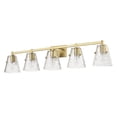 thumbnail image 2 of 1101-5V-MGLD-Z-Lite-Analia - 5 Light Bath Vanity In Modern Style-9.25 Inches Tall and 45.75 Inches Wide-Modern Gold Finish, 2 of 2