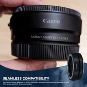 Canon EOS R Lens Mount Adapter and Converter for EF/EF-S Lenses (International Model)
