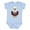 AE-Light Blue, variant on Cute Eagle Bird Boys or Girls Baby Bodysuit