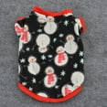 thumbnail image 2 of putnchl Pet dog Winter Christmas Print Clothes Pet Dog Long Sleeve Top, 2 of 4