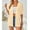 Beige, variant on Aloohaidyvio Sports Tops for Women,Womens Spring And Summer Short Sleeves Solid Color Casual Cardigan Solid Color Cover Up