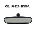 thumbnail image 3 of Auto Rear View Mirror, Car Interior Mirror Rearview Mirror Kit 96321-2DR0A For NISSAN TIIDA TEANA Qashqai X-trail SYLPHY-black, 3 of 5