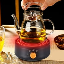 pvdgvd Flower Tea Kettle Stove, Multi-function Mini Small Stove with Three-stage Knob & Explosion-proof Panel, Ideal for Heating and Cooking
