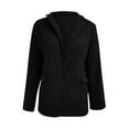 thumbnail image 3 of Vedolay Suit Jackets for Women Casual Blazers Long Sleeve Oversized Business Lapel Collar Jacket,Black XL, 3 of 5