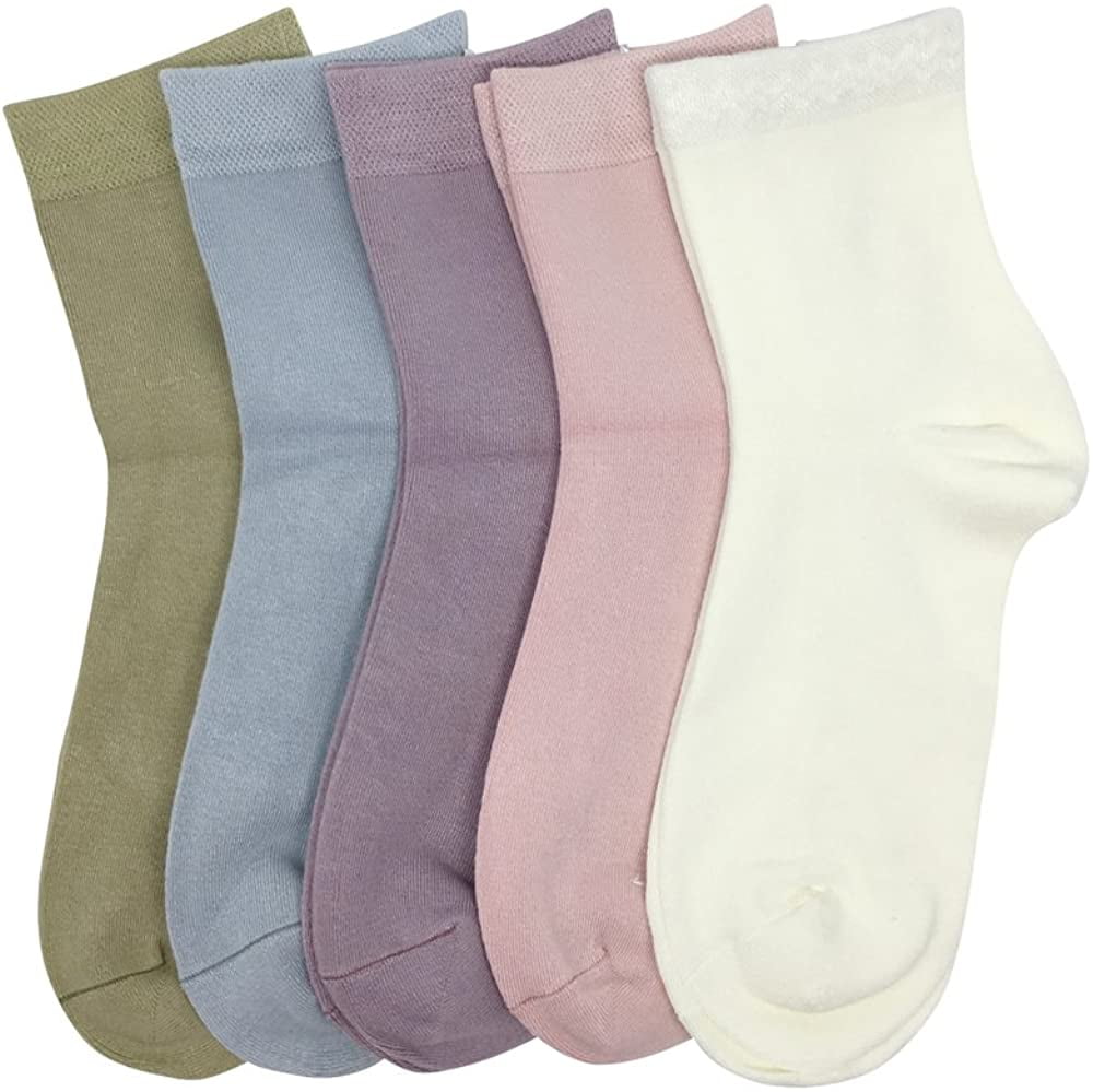 Women Crew Socks Bamboo sock Casual Quarter Breathable Odor Resistant