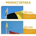 thumbnail image 3 of BESTYASH 4Pcs Flagpole Finial Ornament Toppers Golden for Flagpole Replacement and Outdoor, 3 of 7
