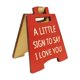 thumbnail image 2 of San Valentín,Centro de mesa con letrero romántico de madera I Love You,Regalo del día de San Valentín para novio Hombres Mujeres Rojo, para novia Prometida para marido y, 2 of 8