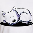 thumbnail image 3 of CafePress - Nap Time Westie Fitted T Shirt - Fitted T-Shirt, Vintage Fit Soft Cotton Tee, 3 of 4