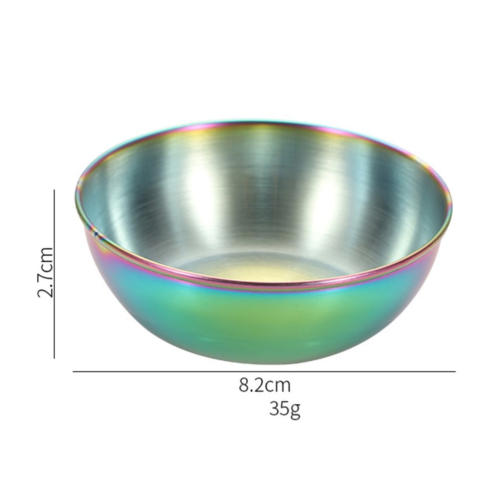 Gerich Sauce Dishes Colorful Mini Appetiser Dishes Ketchup Side Dish Condiment Relish Plate Side