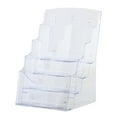thumbnail image 1 of S SERENABLE Acrylic Display Stand Business Card Sign Tabletop Menu Flyer Brochure Holder 4 Tier 23.5x20x34cm, 1 of 9