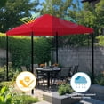 thumbnail image 6 of Yescom 117"x117" Gazebo Top Replacement for Smaller 10x10Ft 1-Tier Outdoor Patio Canopy Cover Party Yard Garden Red, 6 of 9