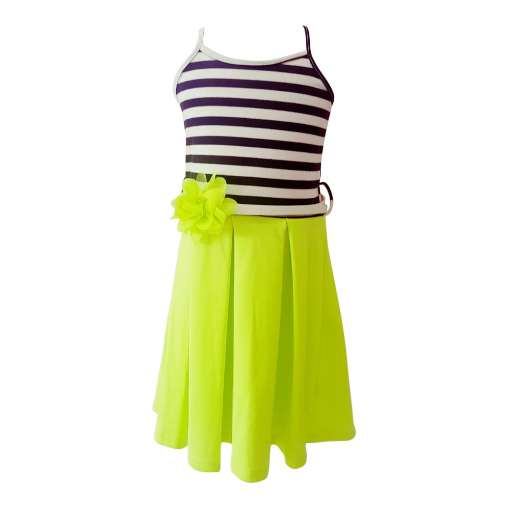 neon casual dress