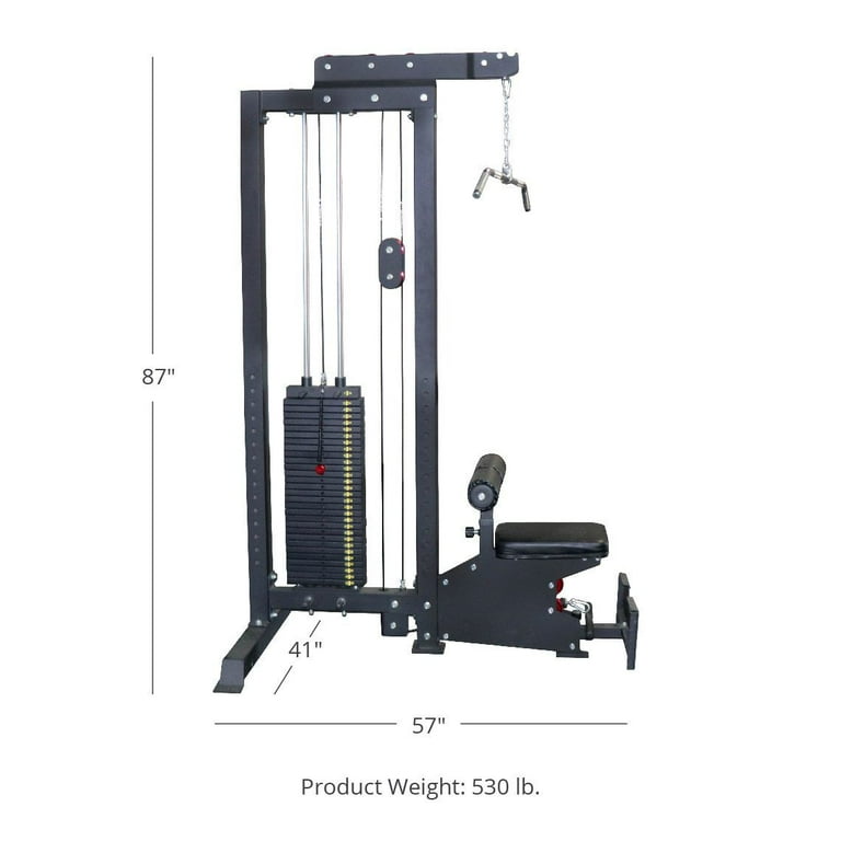 Titan plate loaded lat pulldown sales
