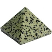 Beauty Agate Crystals Dalmatian Jasper Pyramid 45 - 55 mm Fengshui Healing Crystals Gemstone Gift