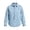 Light Blue, variant on Women Oversized Washed Denim Jacket French Casual Long Sleeve Button Down Shirt Outerwear Loose Fit Shacket With Pockets For Everyday Wear(Big & Tall,S)