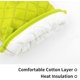 thumbnail image 4 of BRILLAR Guantes de horno antideslizantes resistentes al calor - verdes (1 par), 4 of 5