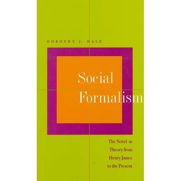 Social Formalism: The Novel in Theory from Henry James to the Present, (Paperback)