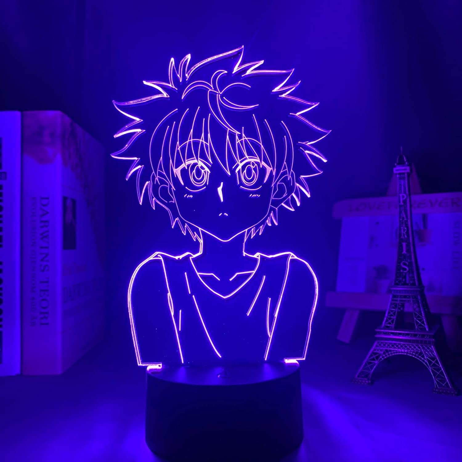 Killua Neon, hunter hunter, hunter x hunter, simple, HD phone