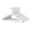 White, variant on LYCAQL Black Hangers 30 Pack Slim Clothes Notched Hangers Space Saving Heavy Duty Closet Hangers for Coat, Suit, Shirt, Dress