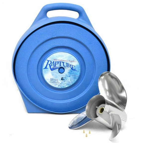 Michigan Wheel Boat Rapture Propeller 013077 | OMC RH 13 1/4 x 17 P