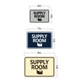 thumbnail image 4 of Classic Framed Supply Room Sign (Blue) - Small, 4 of 4